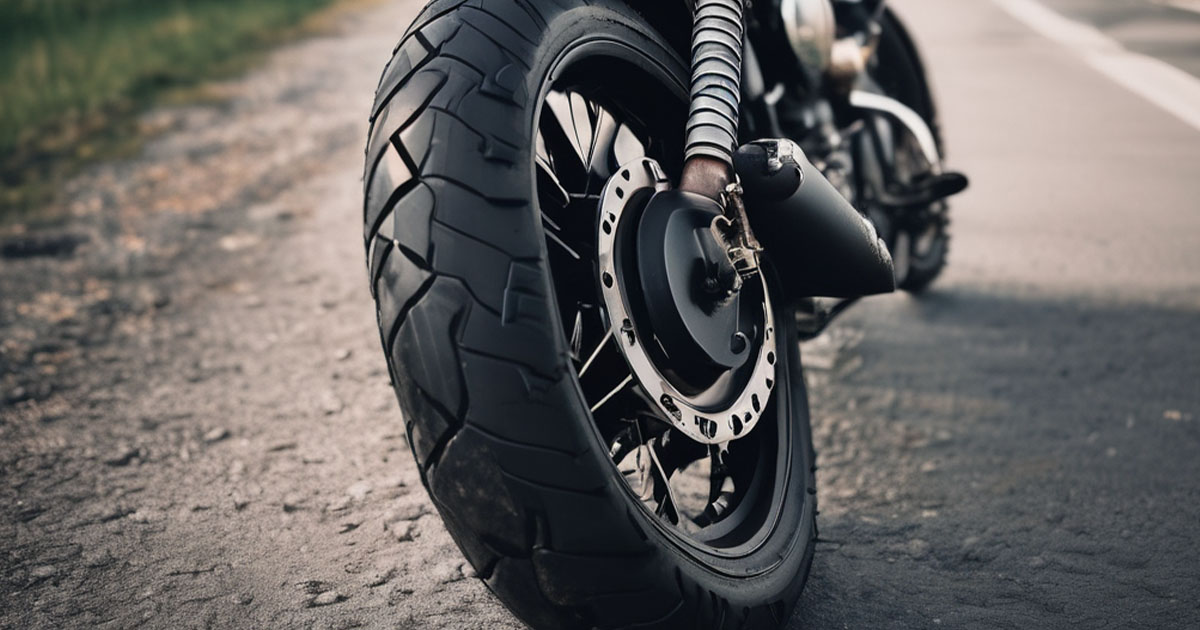 a motobike equipped with legal components