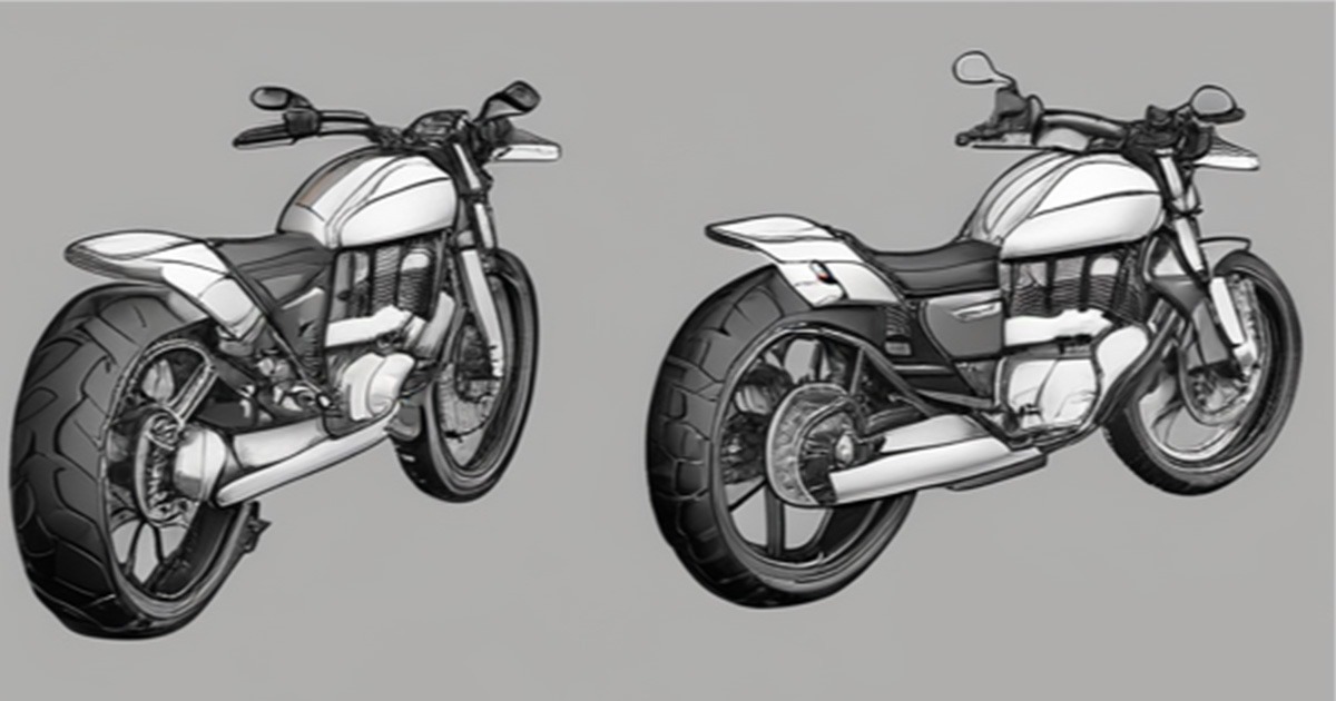 dirt bikes with brakes system visible