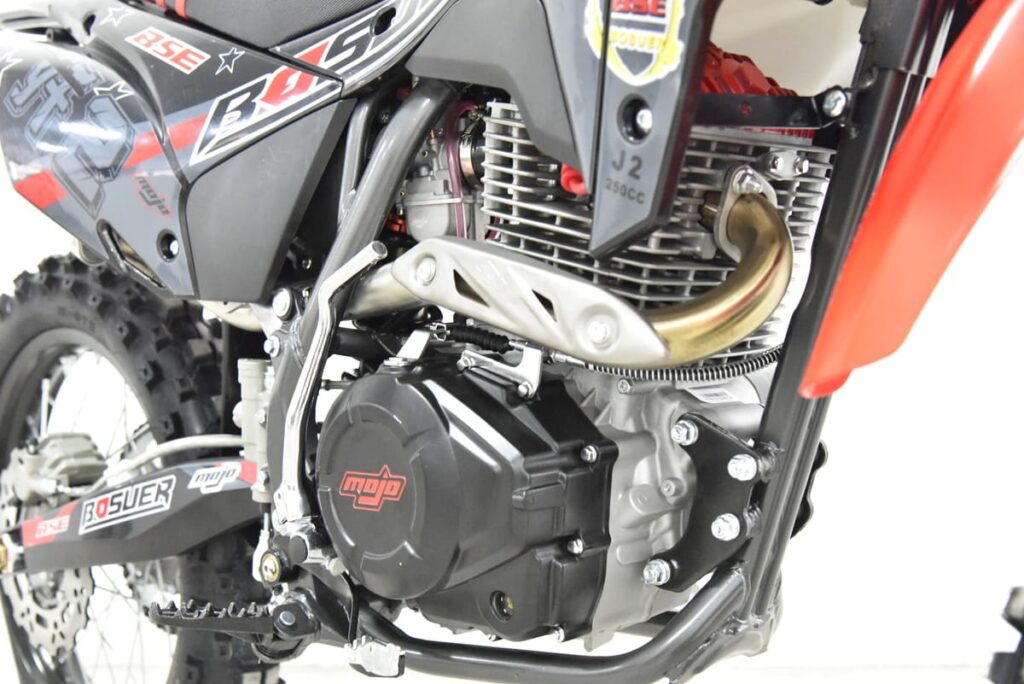 Dirt bike frame Support and Fixation of Major Components